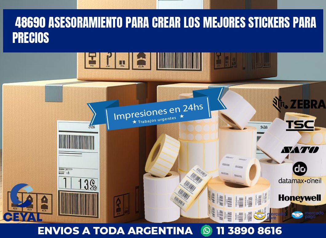 48690 ASESORAMIENTO PARA CREAR LOS MEJORES STICKERS PARA PRECIOS