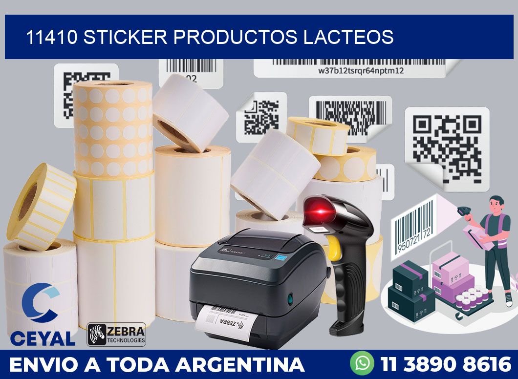 11410 STICKER PRODUCTOS LACTEOS