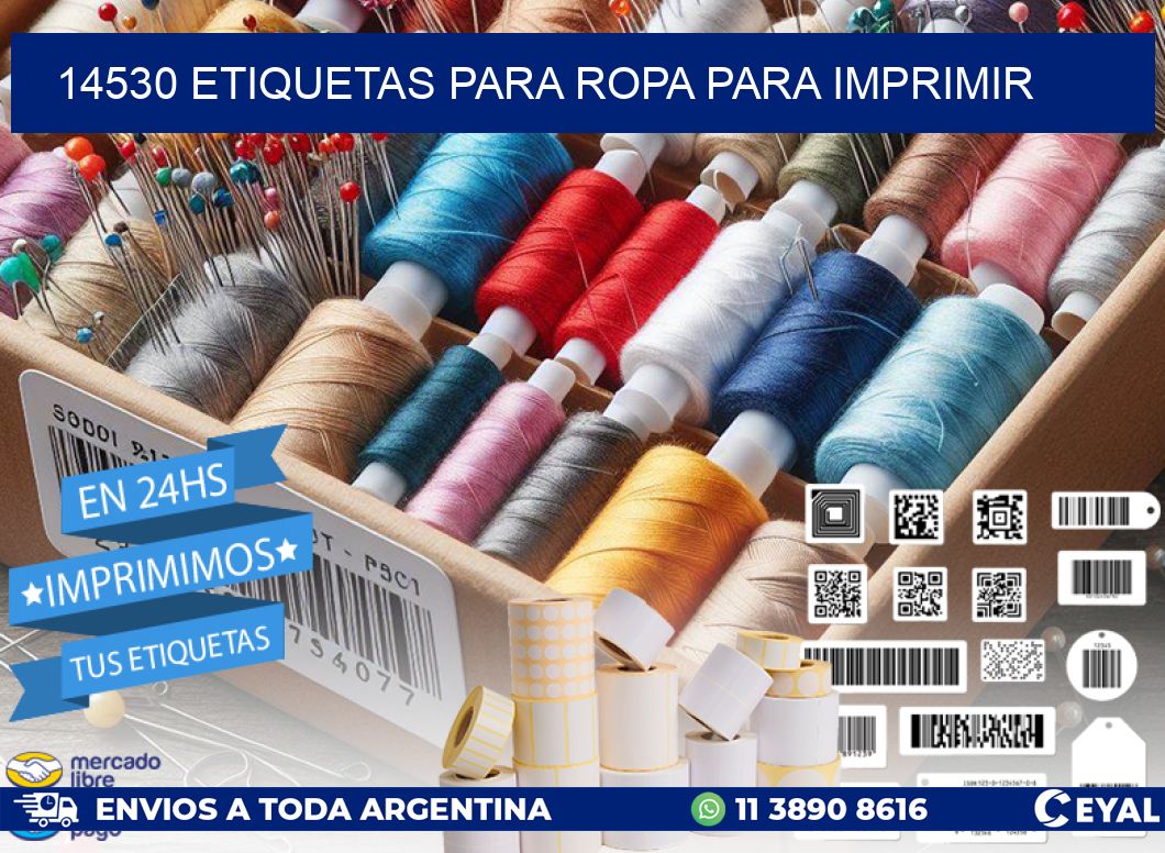 14530 ETIQUETAS PARA ROPA PARA IMPRIMIR