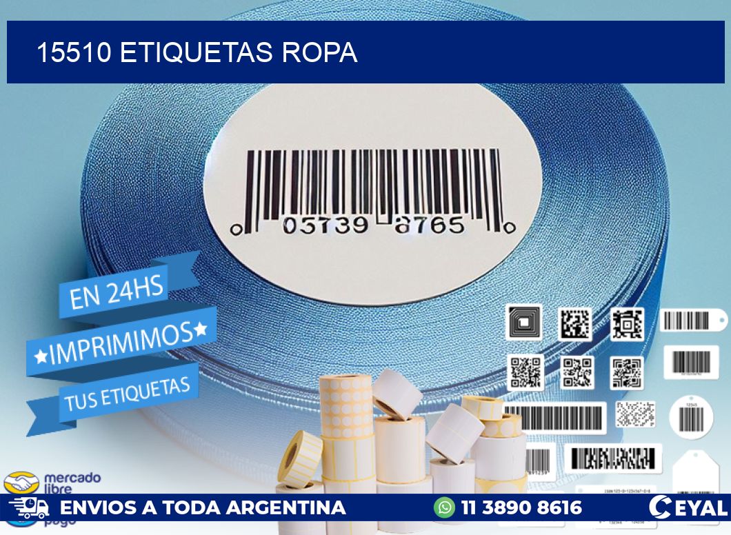 15510 ETIQUETAS ROPA