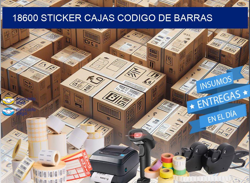 18600 STICKER CAJAS CODIGO DE BARRAS