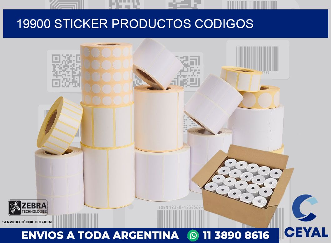 19900 sticker productos codigos