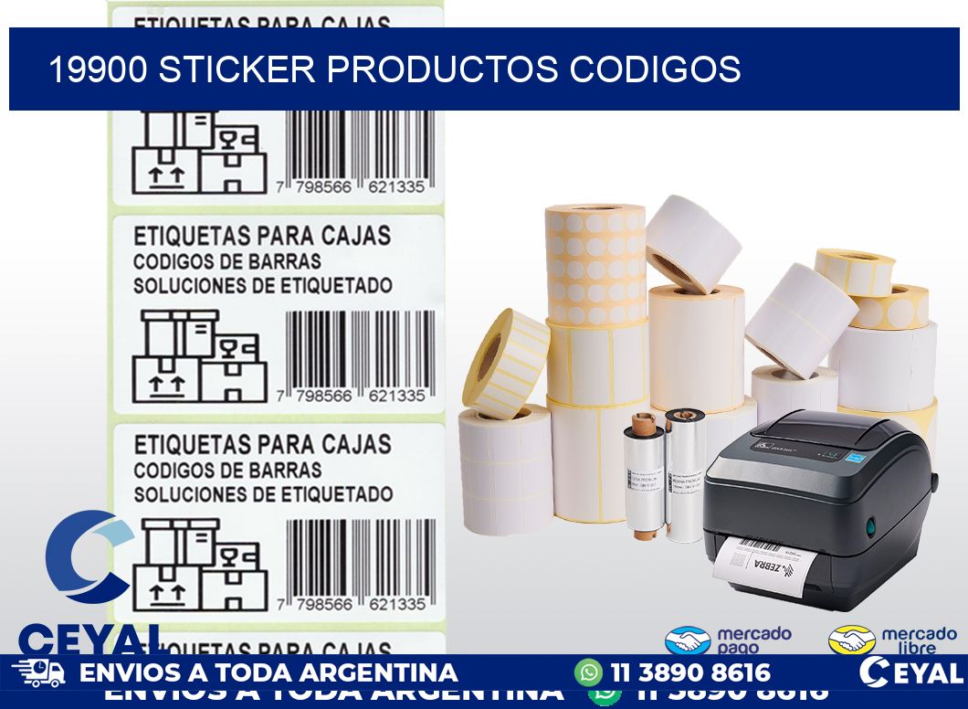 19900 sticker productos codigos