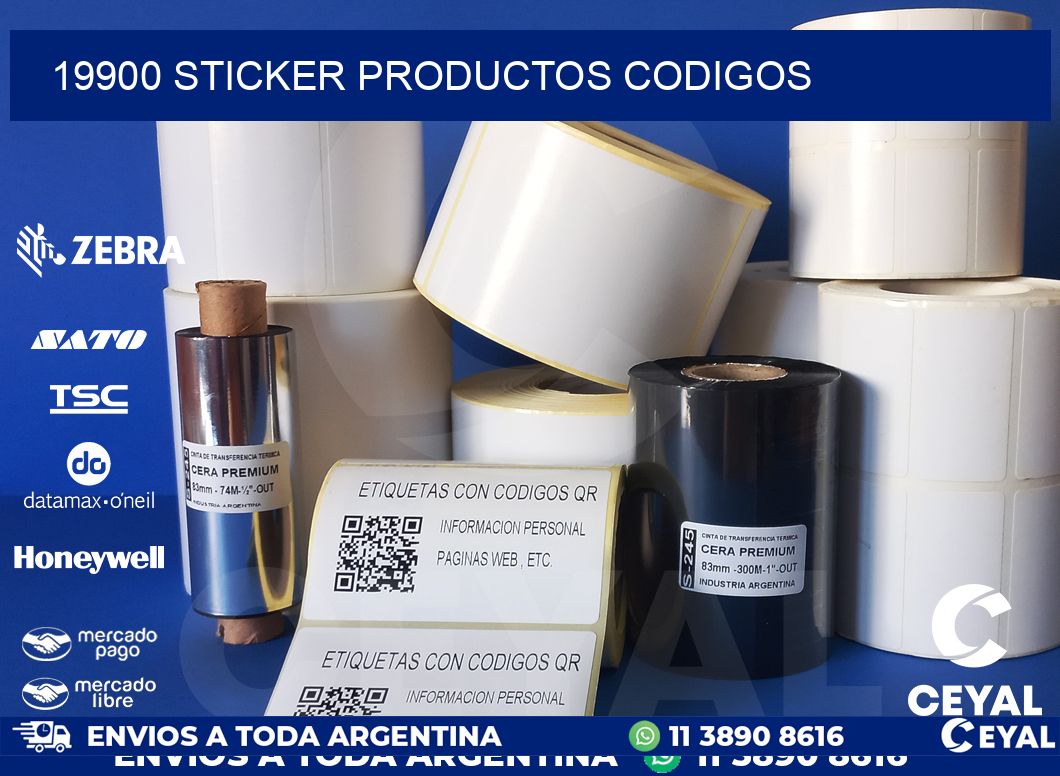 19900 sticker productos codigos