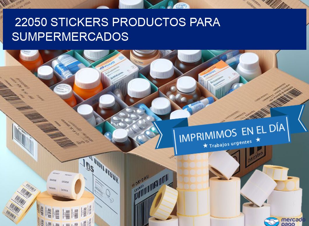 22050 STICKERS PRODUCTOS PARA SUMPERMERCADOS