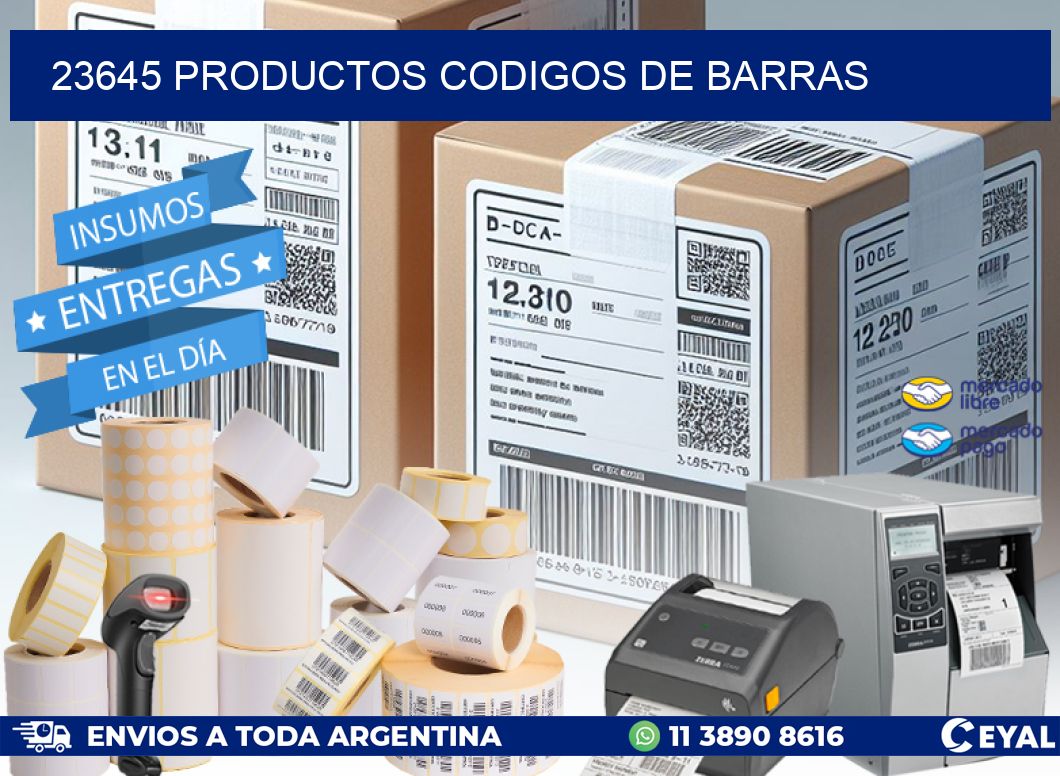 23645 productos codigos de barras