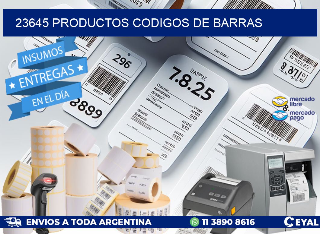 23645 productos codigos de barras