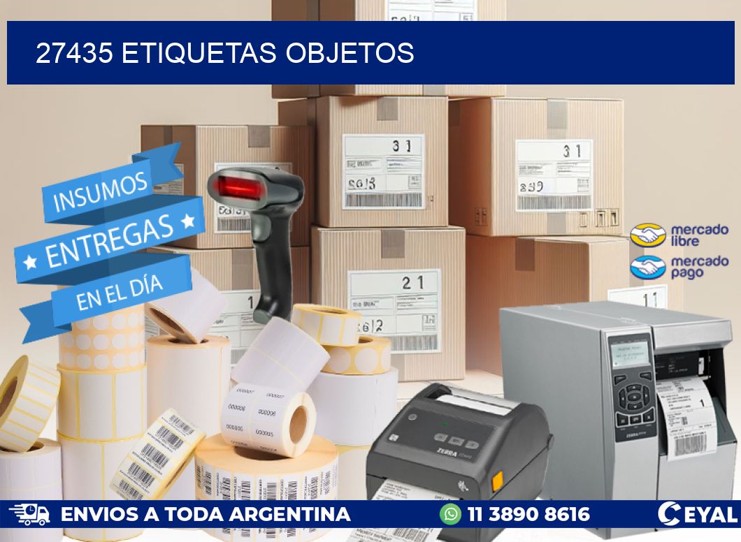 27435 etiquetas objetos