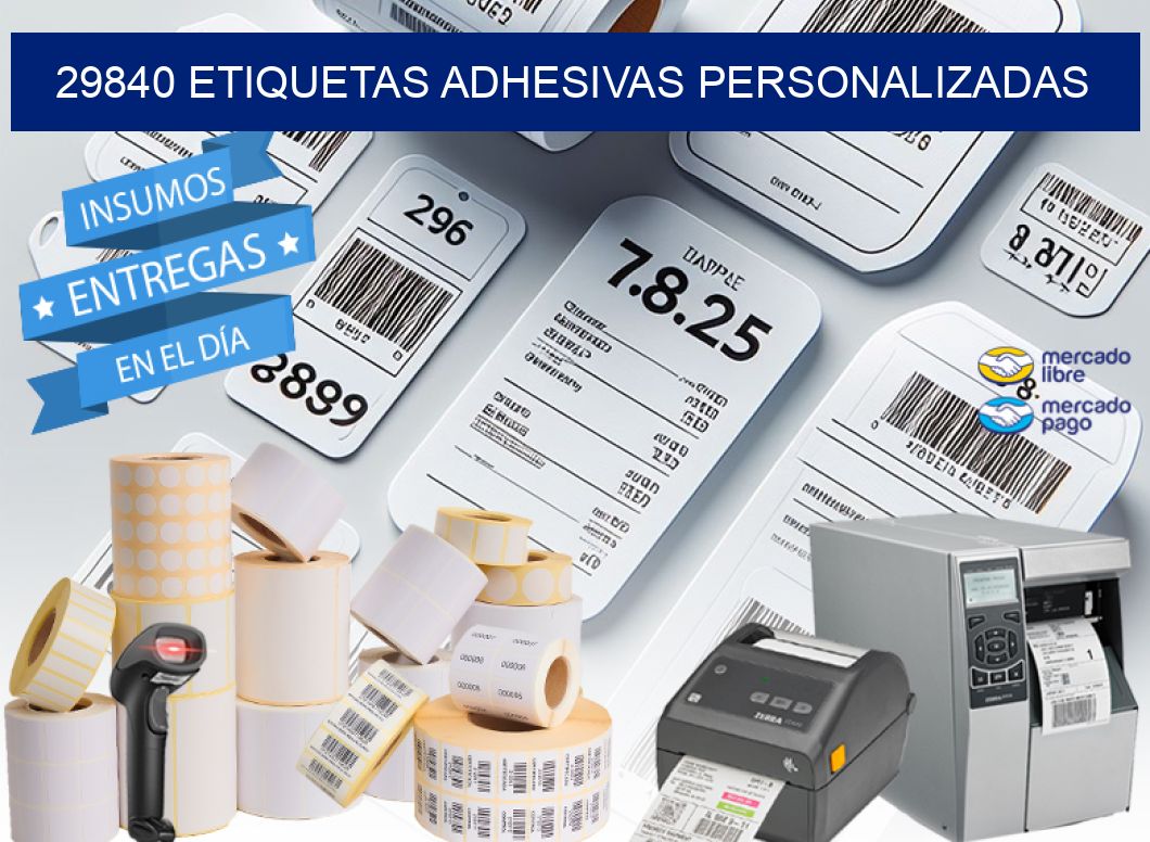 29840 etiquetas adhesivas personalizadas