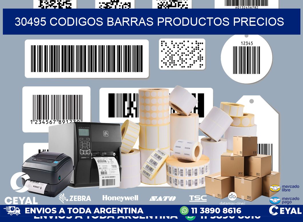 30495 CODIGOS BARRAS PRODUCTOS PRECIOS