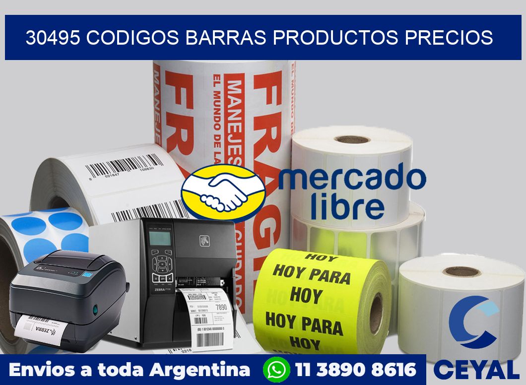 30495 CODIGOS BARRAS PRODUCTOS PRECIOS