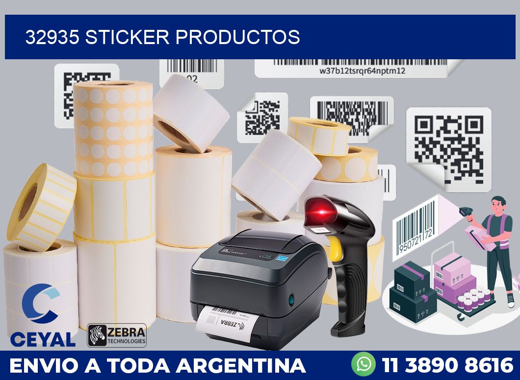 32935 Sticker productos