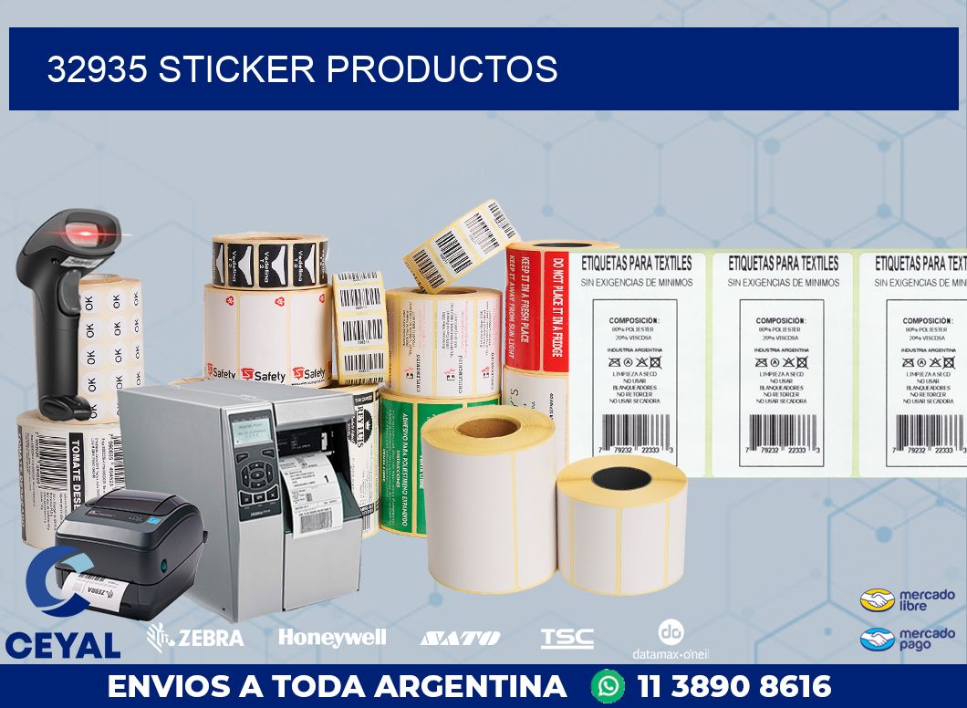 32935 Sticker productos