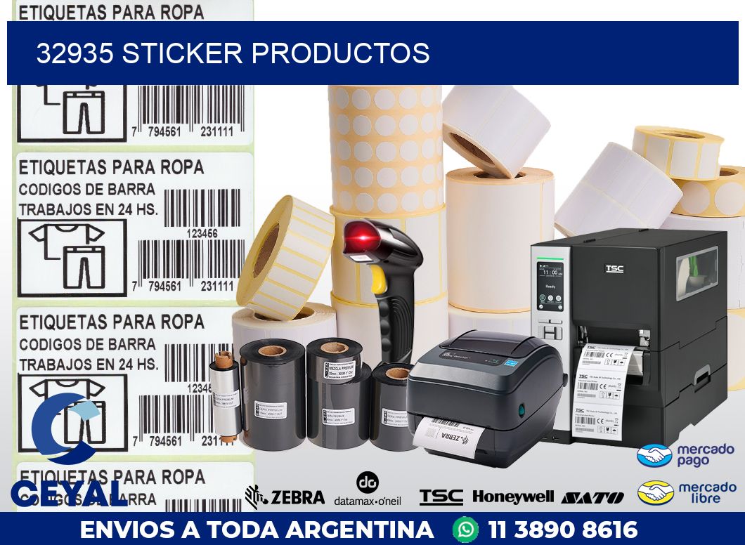 32935 Sticker productos