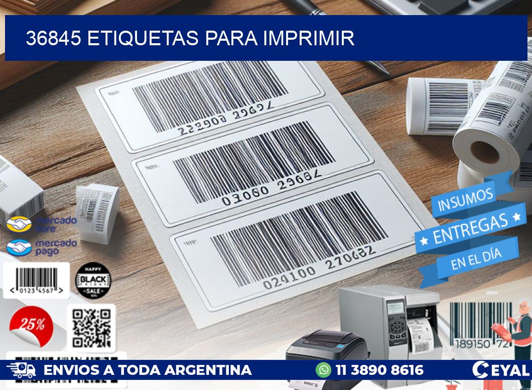 36845 ETIQUETAS PARA IMPRIMIR