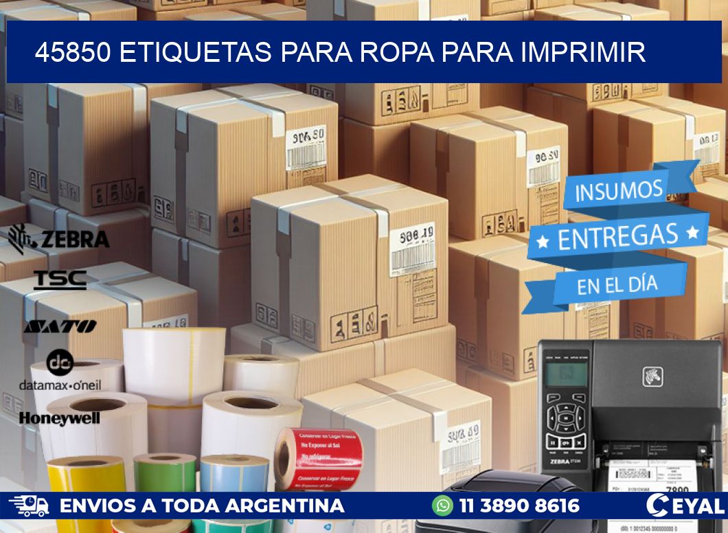 45850 ETIQUETAS PARA ROPA PARA IMPRIMIR