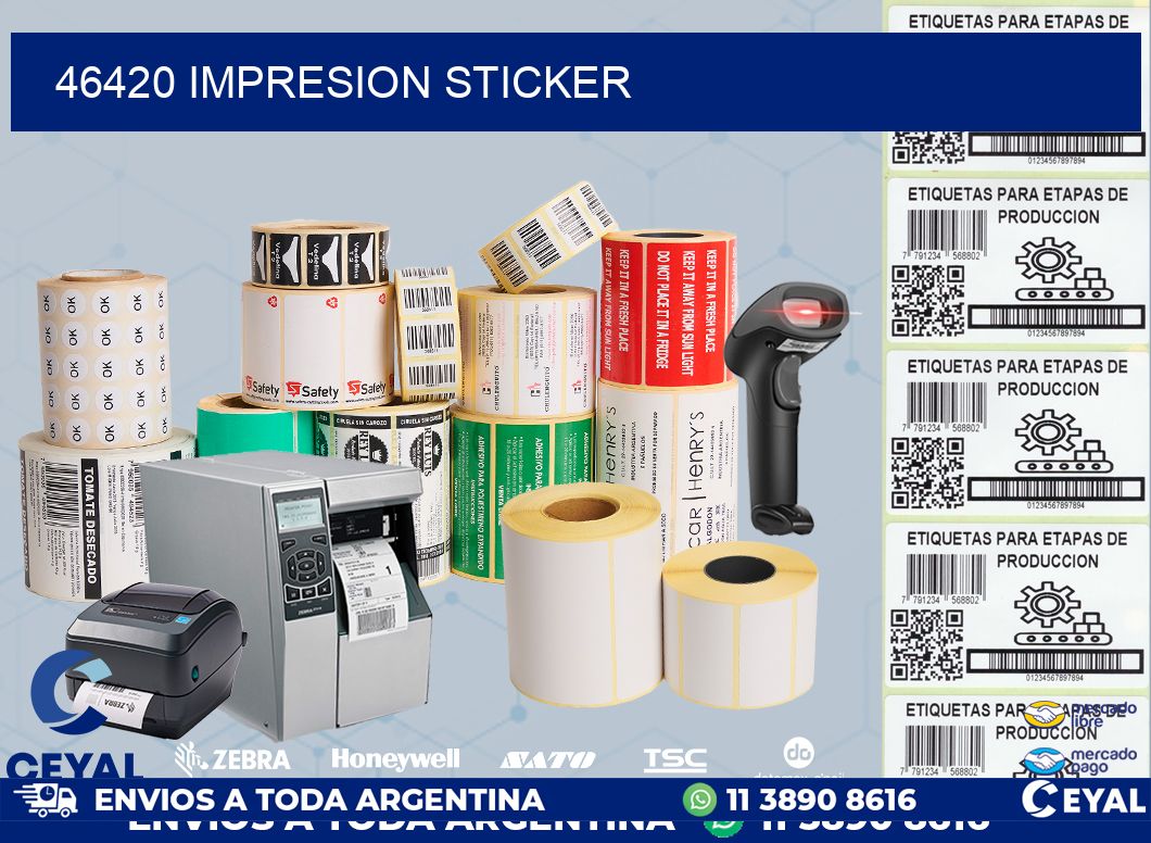 46420 Impresion sticker