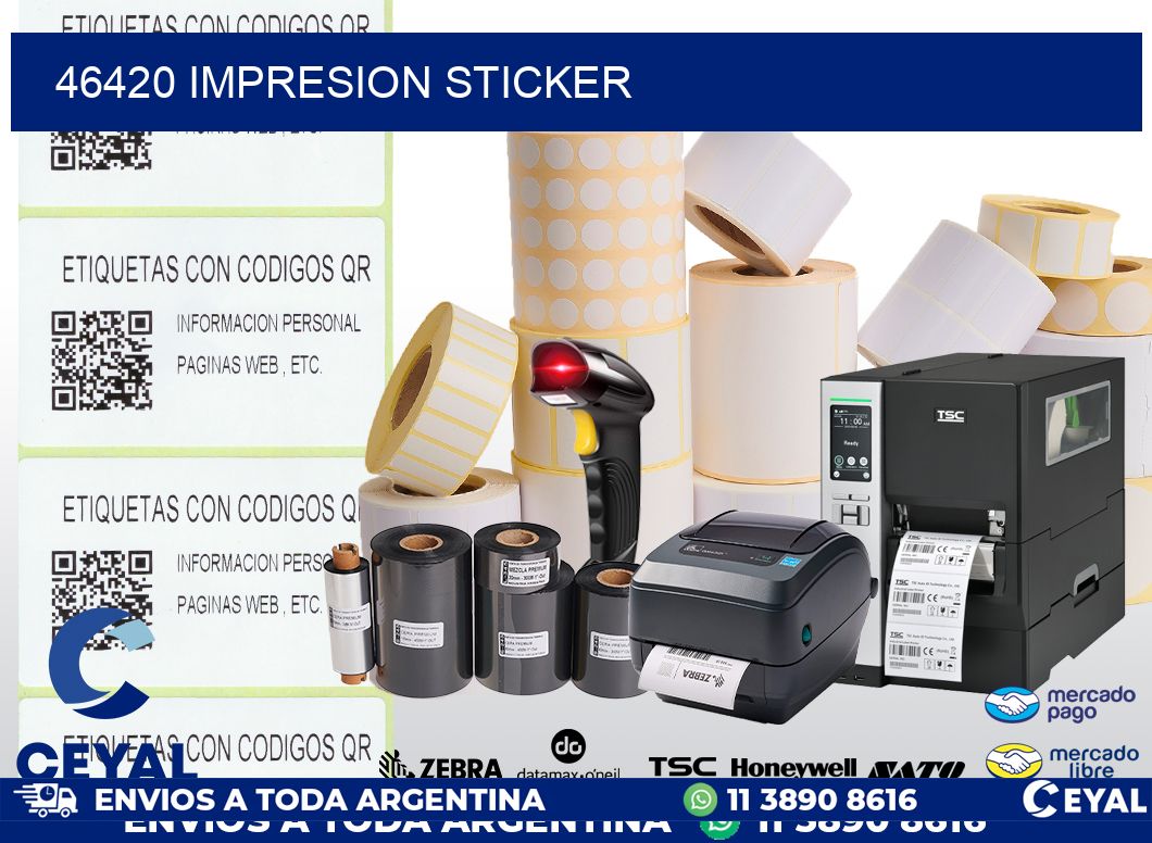 46420 Impresion sticker