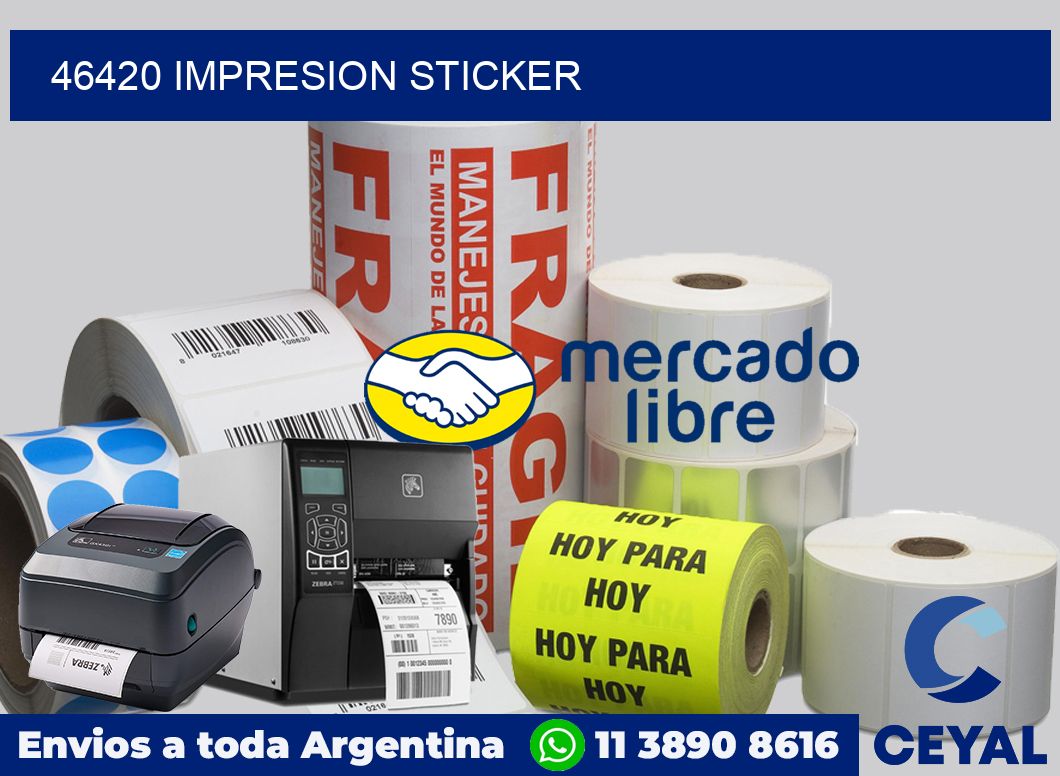 46420 Impresion sticker