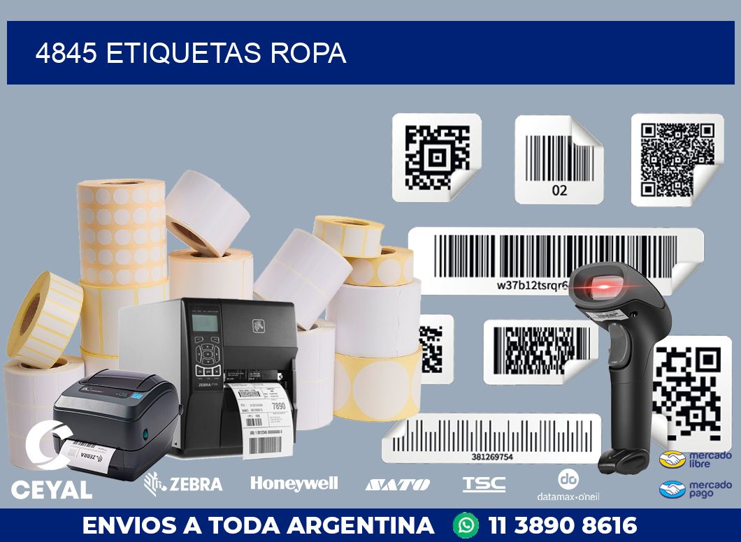 4845 ETIQUETAS ROPA