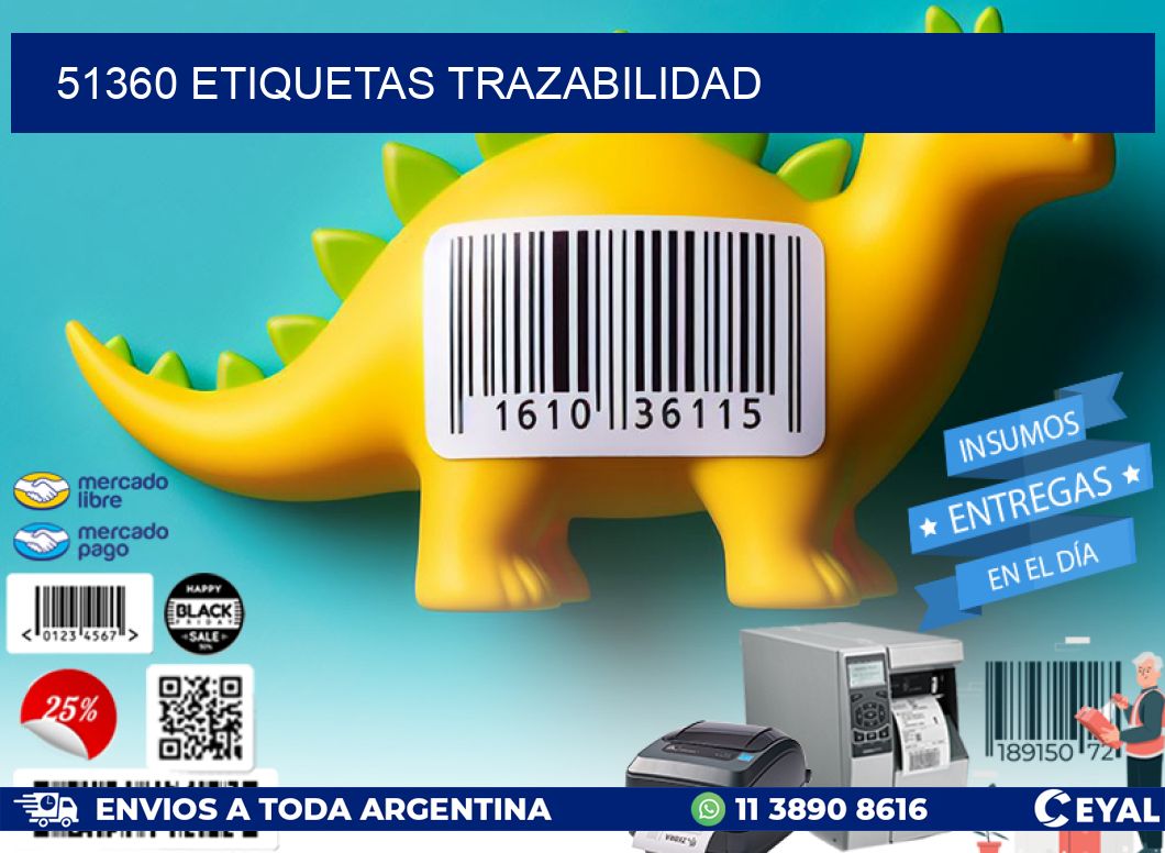 51360 Etiquetas trazabilidad