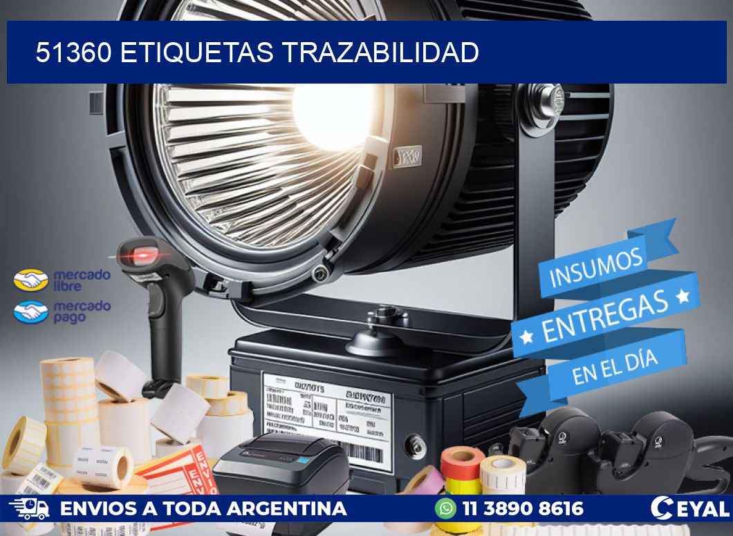 51360 Etiquetas trazabilidad