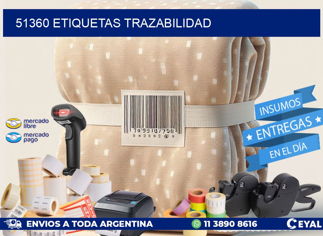 51360 Etiquetas trazabilidad