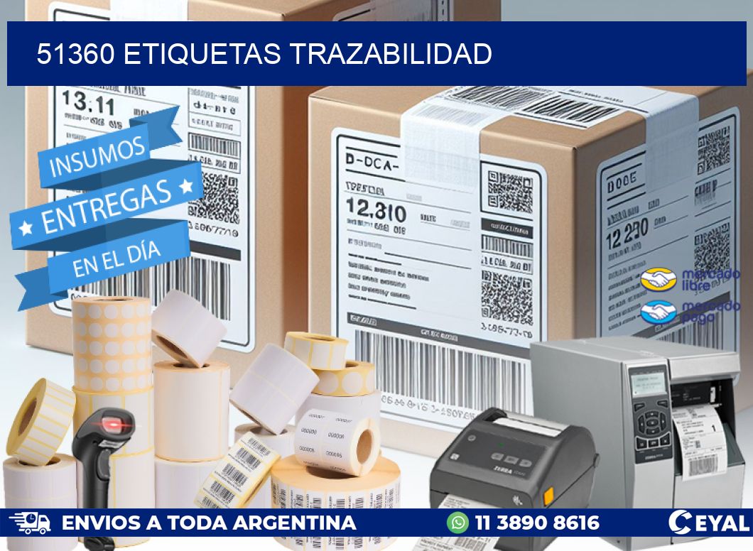 51360 Etiquetas trazabilidad