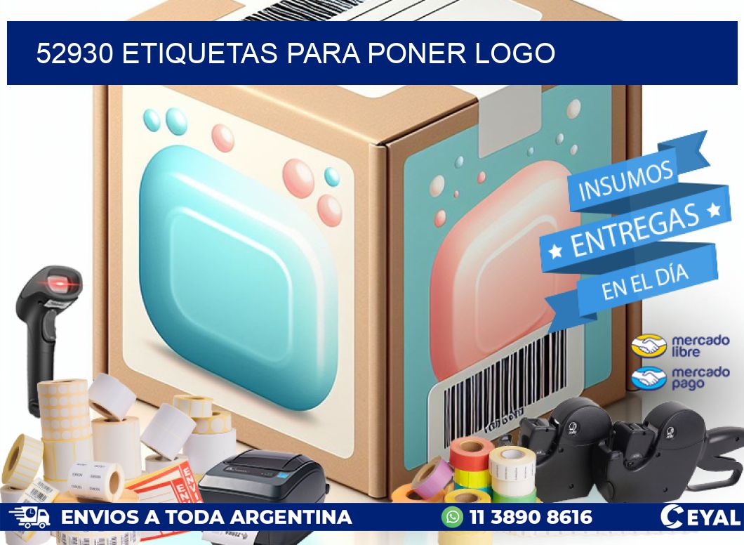 52930 ETIQUETAS PARA PONER LOGO