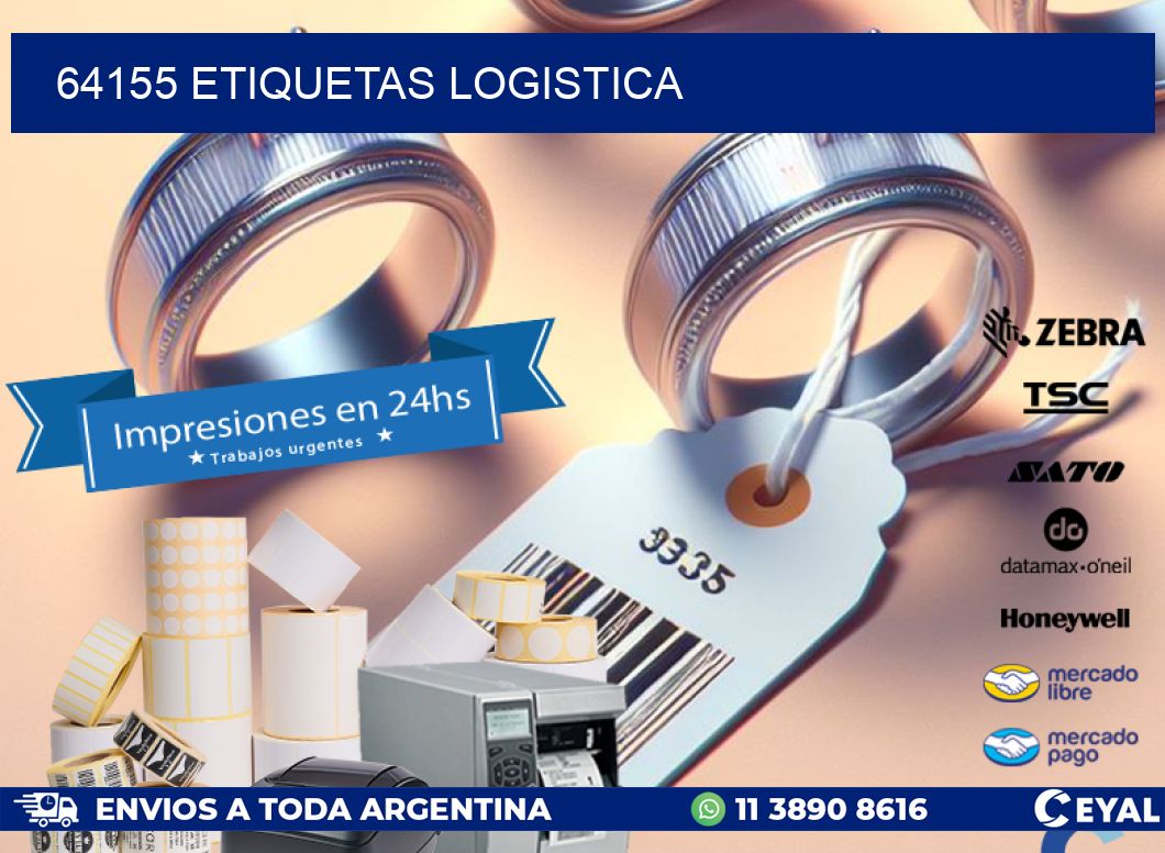 64155 etiquetas logistica