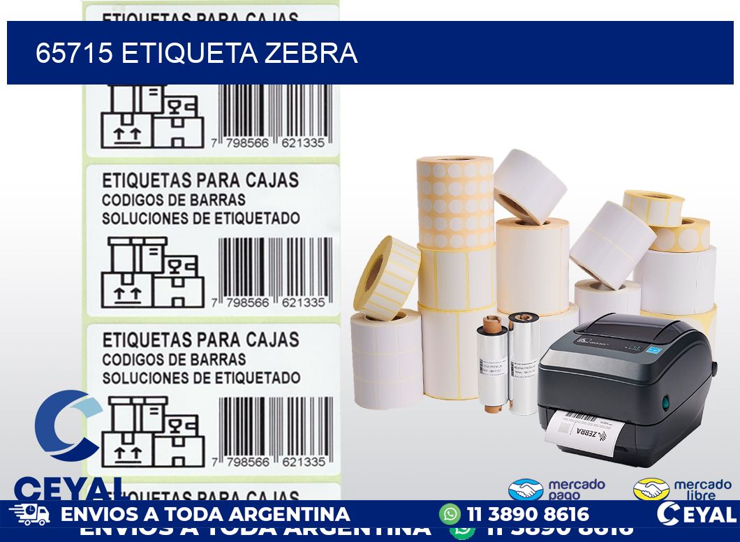 65715 ETIQUETA ZEBRA