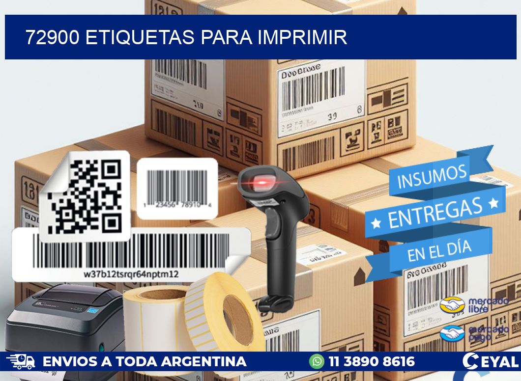 72900 ETIQUETAS PARA IMPRIMIR