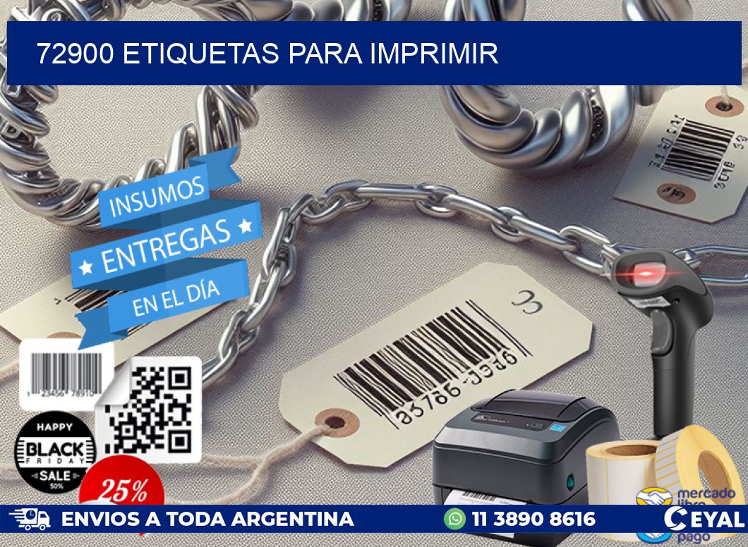 72900 ETIQUETAS PARA IMPRIMIR