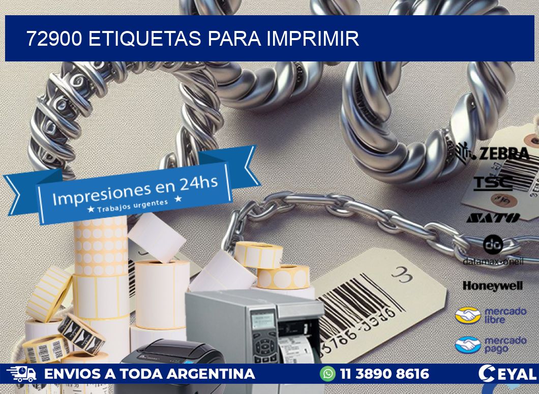 72900 ETIQUETAS PARA IMPRIMIR