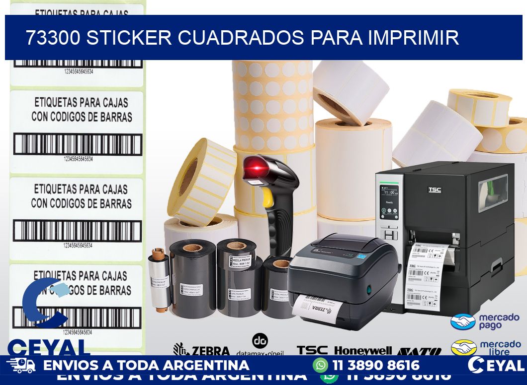 73300 STICKER CUADRADOS PARA IMPRIMIR