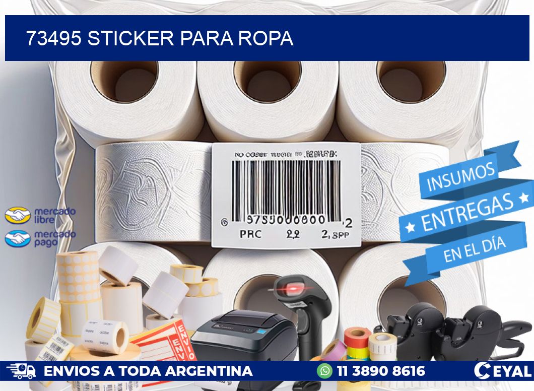 73495 STICKER PARA ROPA