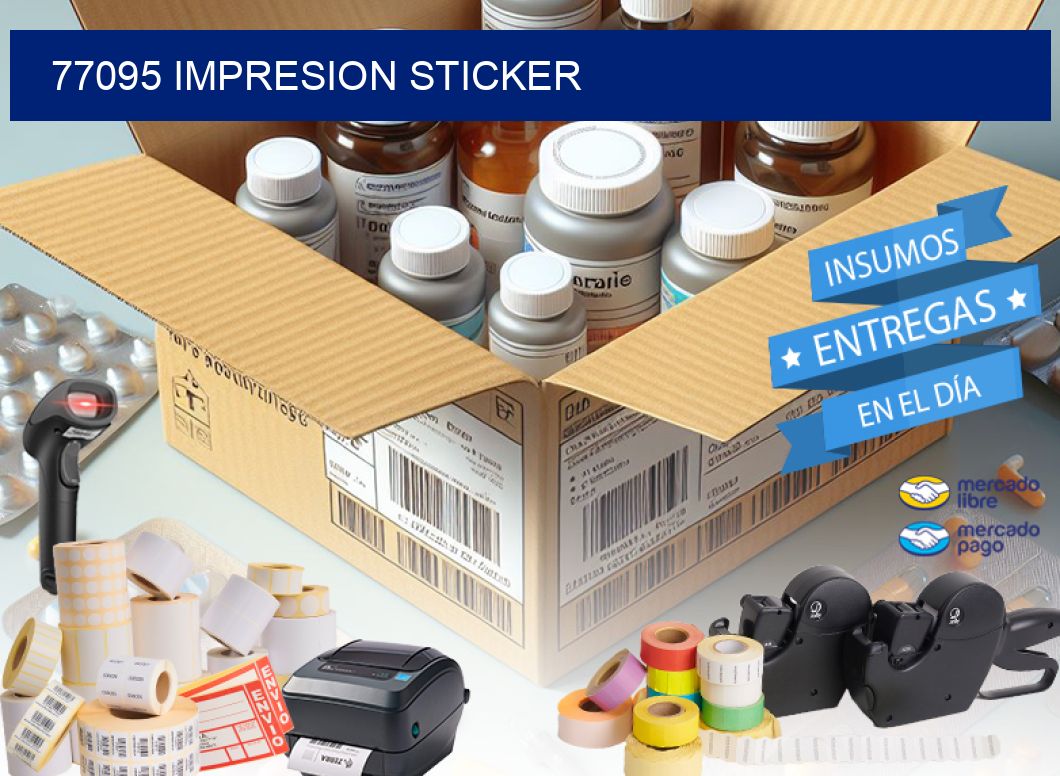 77095 Impresion sticker