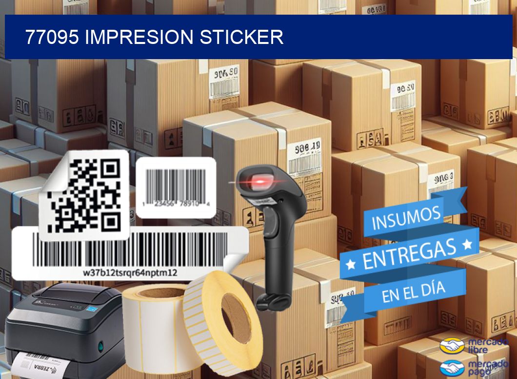 77095 Impresion sticker