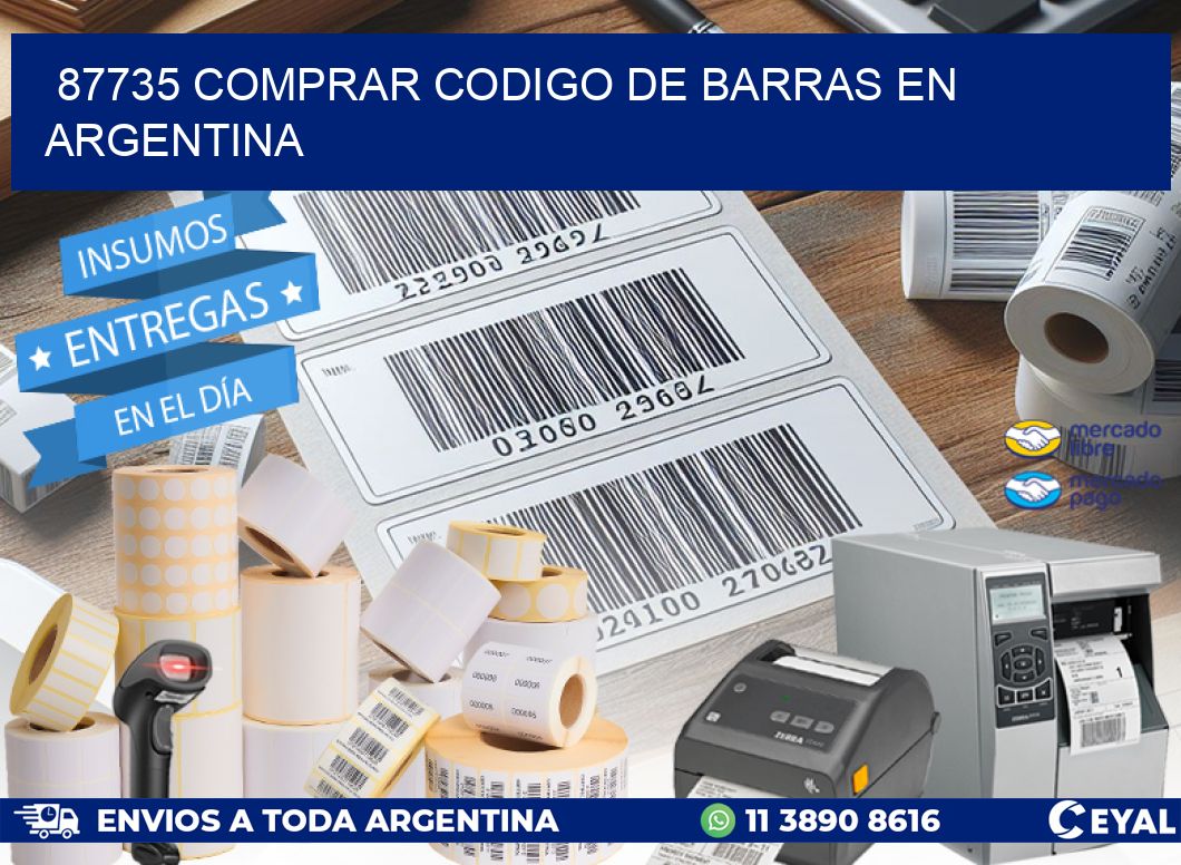 87735 Comprar Codigo de Barras en Argentina