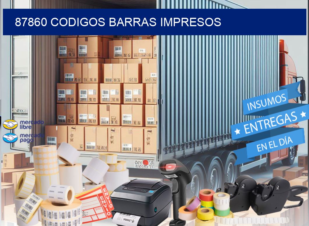 87860 CODIGOS BARRAS IMPRESOS