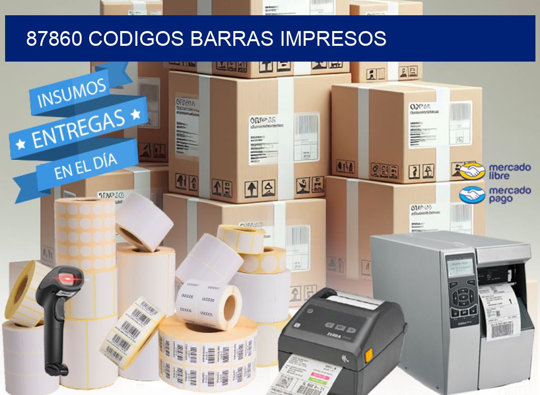 87860 CODIGOS BARRAS IMPRESOS