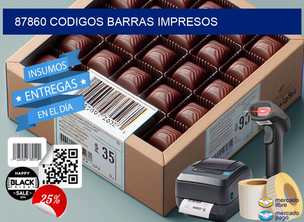 87860 CODIGOS BARRAS IMPRESOS