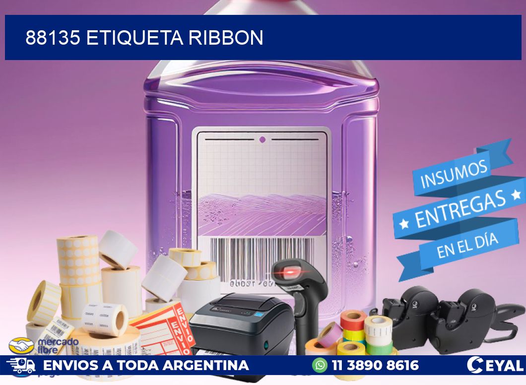 88135 etiqueta ribbon