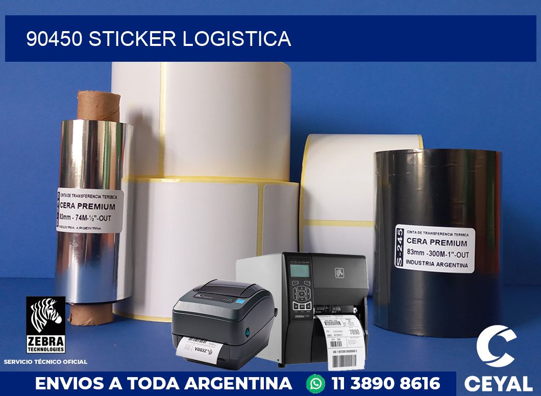 90450 STICKER LOGISTICA