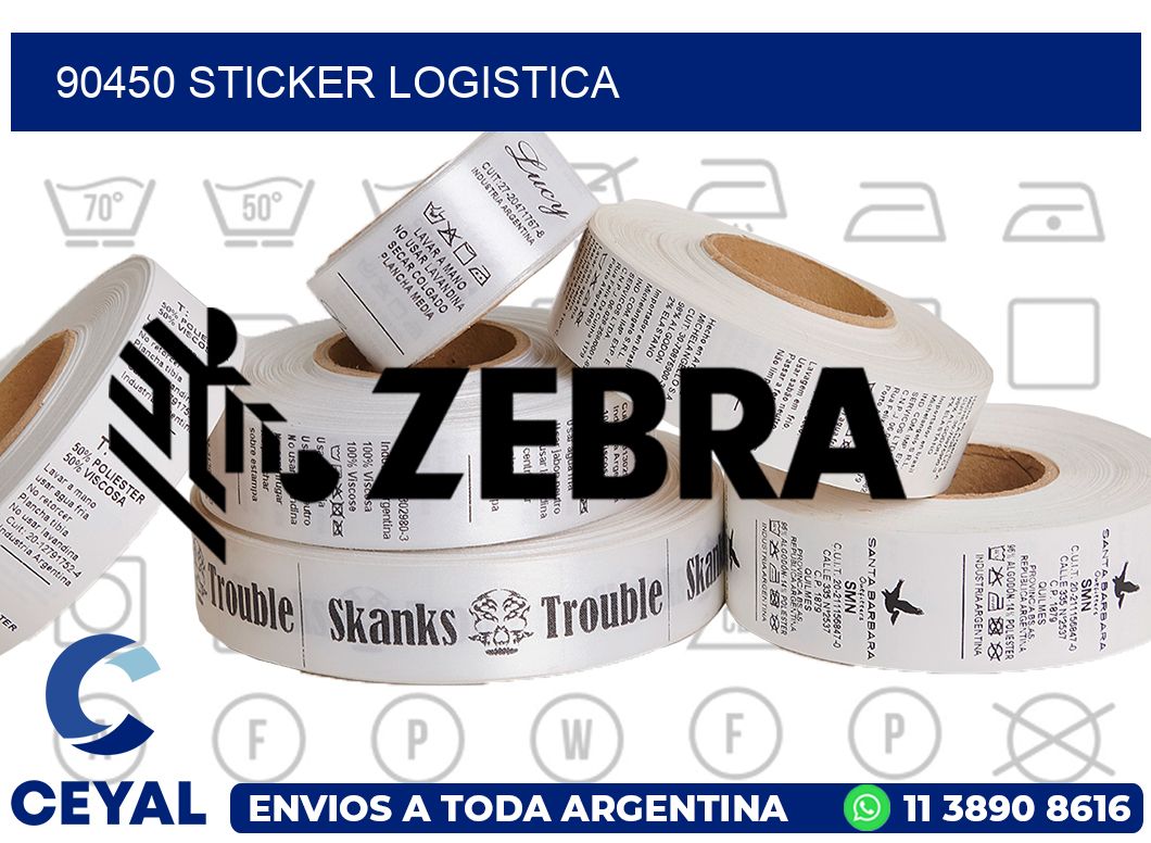 90450 STICKER LOGISTICA