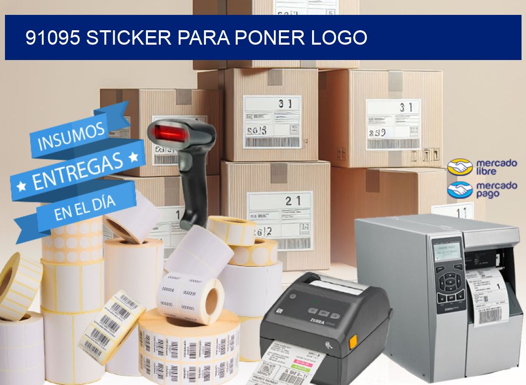 91095 STICKER PARA PONER LOGO