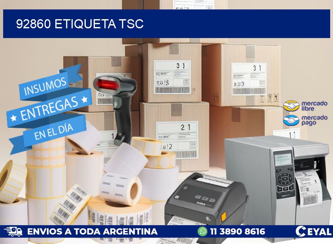 92860 etiqueta tsc