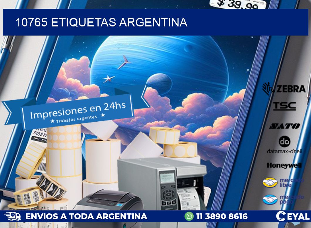 10765 ETIQUETAS ARGENTINA