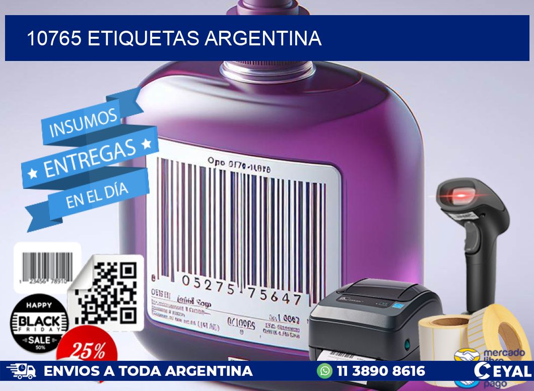 10765 ETIQUETAS ARGENTINA