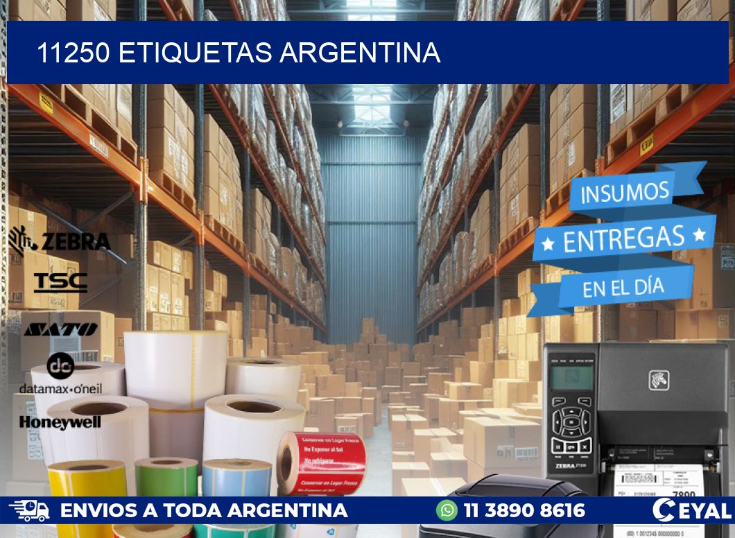 11250 ETIQUETAS ARGENTINA